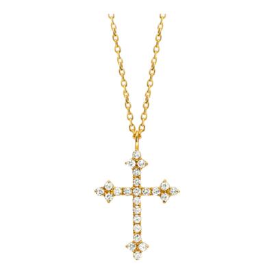 韩国LovisDames满钻十字架项链