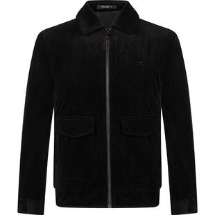 柒牌清仓男装灯芯绒棉服时尚休闲工装风长袖青年翻领冬装棉衣外套