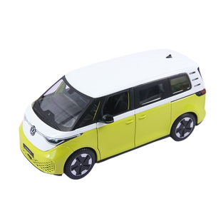 1:24仿真2023款Volkswagen ID. Buzz合金汽车模型静态摆件面包车