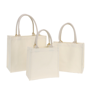 帆布袋定制麻布手提袋diy马年新年购物礼品袋子大容量白色托特包