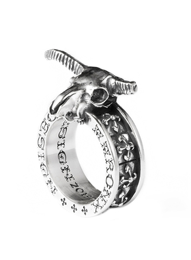 七夕礼物原创设计风泰银戒指