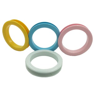 定制儿童床塑料装饰圈上下床五金配件床边护板圆型装饰套孔盖圈圈