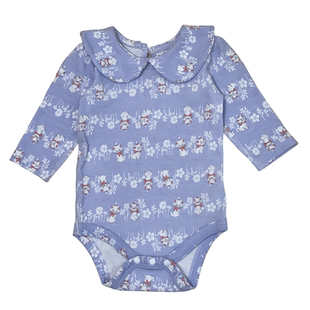 呱呱新生儿3件套装纯棉包屁衣a类连体衣宝宝爬服婴儿长袖哈衣