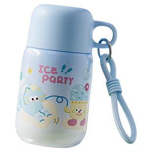 卡西诺保温杯女生高颜值小巧便携儿童学生316吸管小杯子可爱水杯