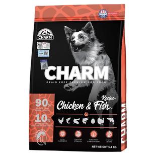CHARM野性魅力美国原装进口狗粮鲜鸡肉无谷大中小型犬通用主粮2kg