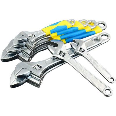 上匠五金工具活动扳手汽修车塑柄