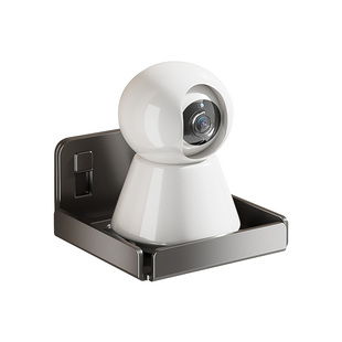 吸盘摄像头支架免打孔墙上置物架家用室内壁挂监控支架路由器托架