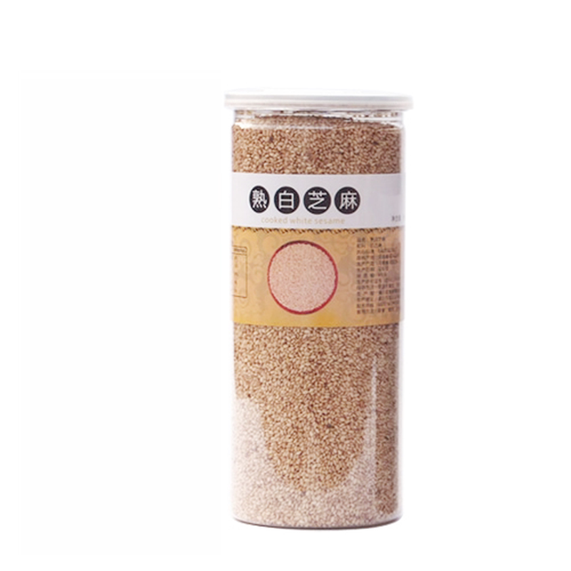 罐装免洗炒熟白芝麻500g