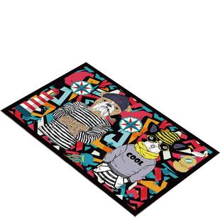 卡通脚垫门垫进门地垫家用浴室吸水厨房卫生间卧室地毯防滑地板垫