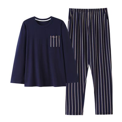 新一步男纯棉休闲家居服