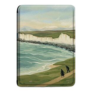 电子书适用kindle阅读器paperwhite海边风景scribe简约个性kpw4/5/6寸oasis3/2第11代958保护套voyage1499壳