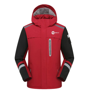 官方圆通速递工服工作服冲锋衣新款外套快递春秋冬季加绒加厚工装