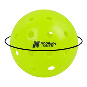 NOORINA极力美匹克球40孔原装专业比赛耐打无缝滚塑包邮50个赠包