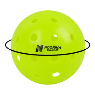 NOORINA极力美匹克球40孔原装专业比赛耐打防裂滚塑包邮51个赠包