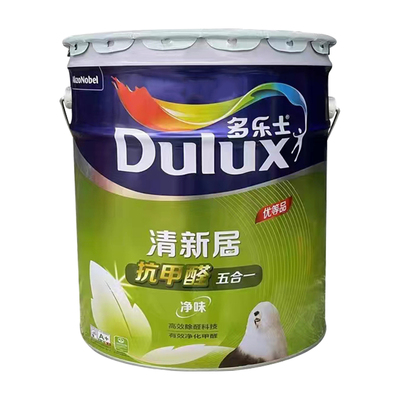 多乐士漆抗甲醛五合一内墙乳胶漆