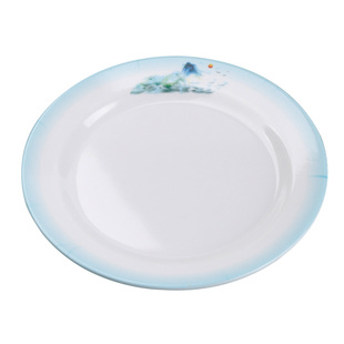 山水系列密胺盘子商用餐饮高颜值酒店专用中式菜盘高端仿瓷冷菜盘