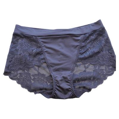 简约气质性感蕾丝内裤女中腰无痕
