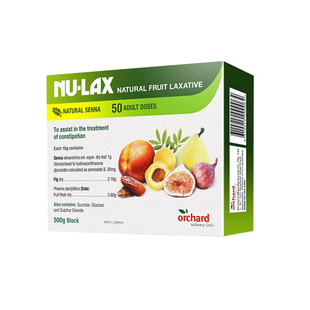 澳洲Nulax乐康膏旗舰店便秘排便膳食纤维芦荟西梅乐康片部分临期
