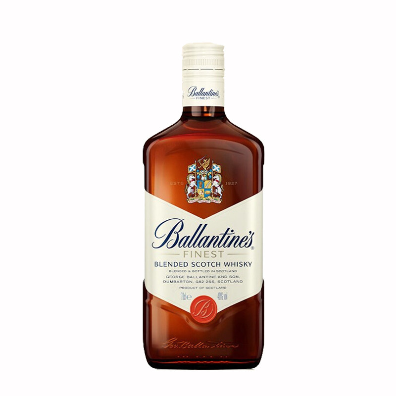 进口洋酒 百龄坛12年特醇苏格兰威士忌酒  BALLANTINE'S FINEST