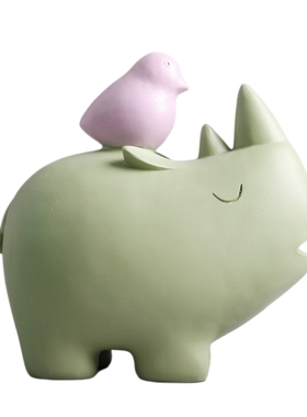 北欧现代简约鸟样板间桌面摆件