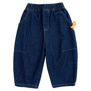 幼悠男童牛仔裤2026新款儿童韩版洋气长裤子宝宝春秋装休闲裤童装
