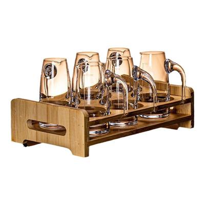 创意水晶玻璃白酒杯家用高档大气上档次分酒器套装轻奢高级感商用