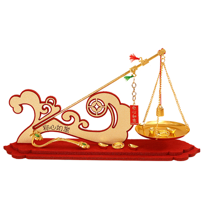 乔迁之喜装饰称心如意摆件