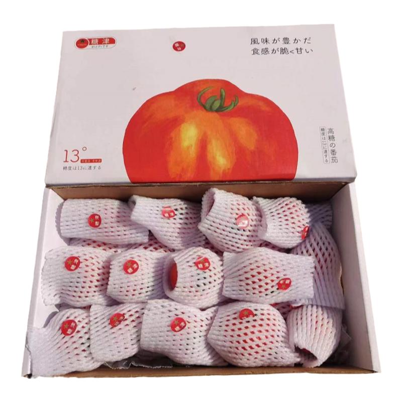日本品种糖津高糖番茄原箱礼盒3斤当季新鲜水果番茄皮薄爆汁味浓