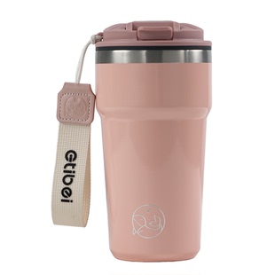 ETIBEI三饮式保温咖啡杯好看漂亮的高级感轻奢高颜值女士咖啡杯