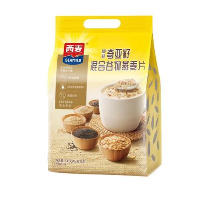 西麦奇亚籽谷物燕麦片0添加蔗糖
