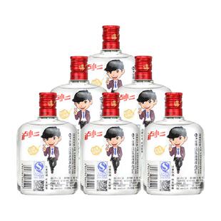 泸州老窖泸小二42度125ml *6瓶浓香型白酒口粮小酒