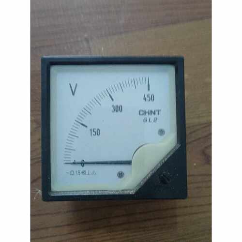 下单前咨询CHNT正泰6L2电压表，量程0-450V，机械指针显示。拆