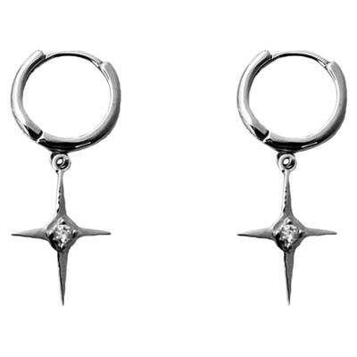 SRRMHYN小众设计高级十字架耳环