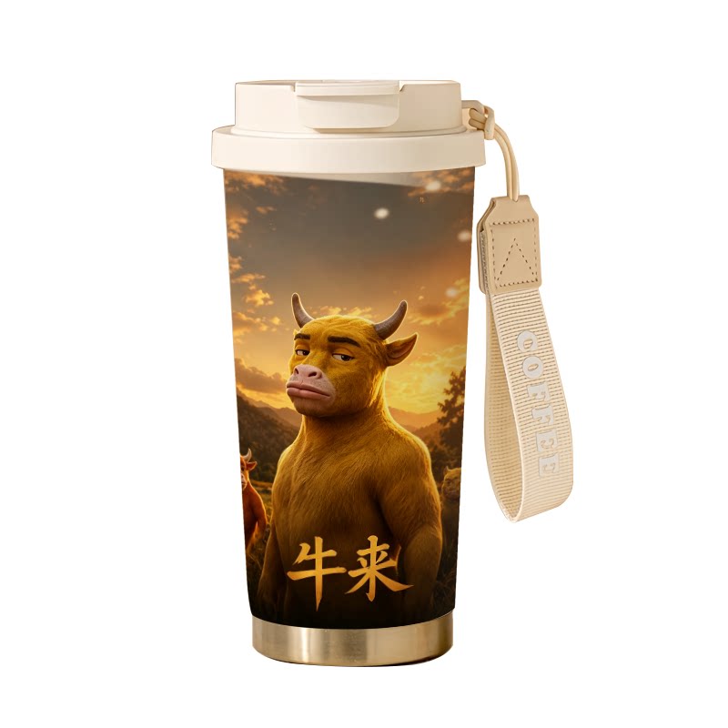 牛来316不锈钢高颜值保温杯