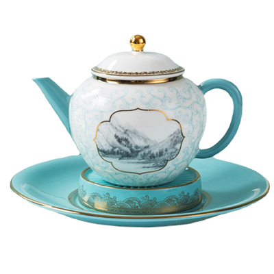 高淳陶瓷丝路中式家用茶具套装