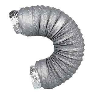 新风系统丝绵填充消音管软管110/160/200PVC消音管消音吸音静音管