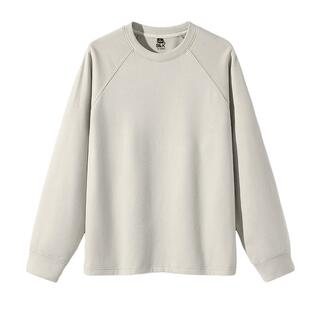 班尼路S&K系列双面加绒男士长袖t恤男2025秋冬新款插肩打底衫潮LF