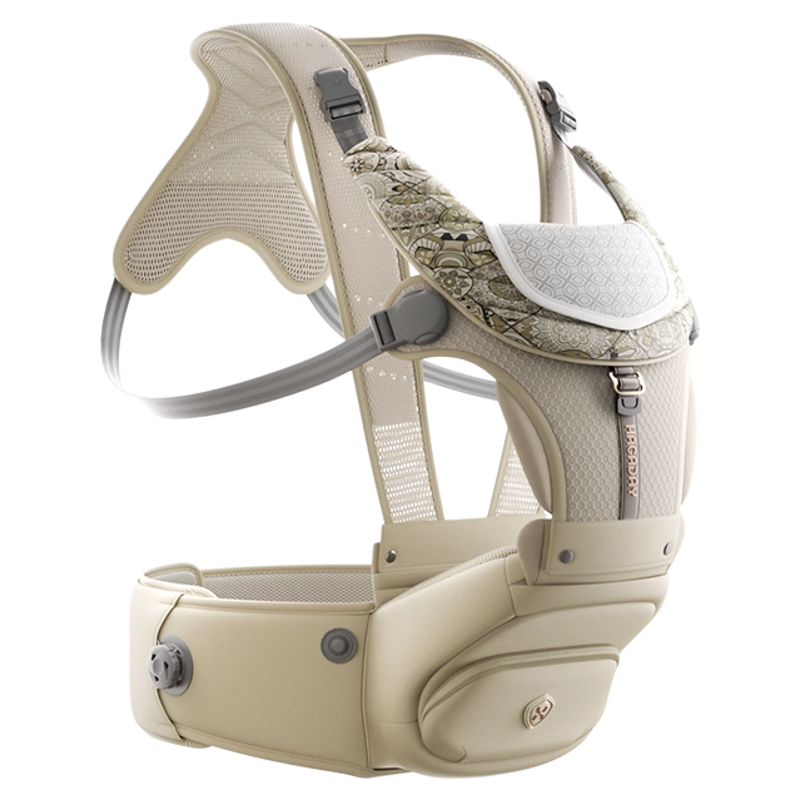 Hagaday哈卡达婴儿腰凳背带二合一幼儿轻便四季宝宝外出抱娃神器