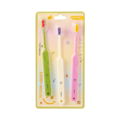 商超同款热卖100w+成人软毛牙刷