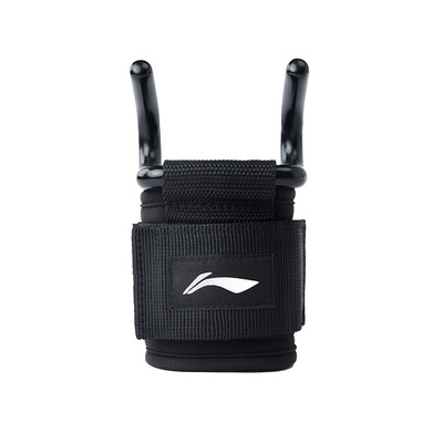 李宁引体向上助力钩运动健身护腕握力防脱手吊单杠手套硬拉辅助器