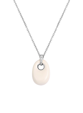 新款流光云雾项链珐琅毛衣链