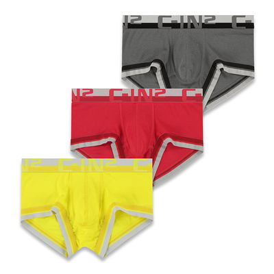 C-IN2柔软透气低腰性感平角裤