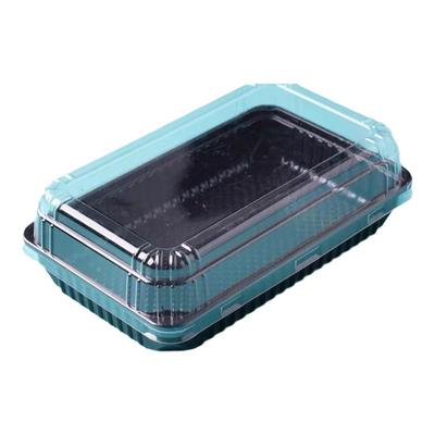 蔬果乐006007长方形食品塑料中西式糕点盒饼干蛋糕面包盒