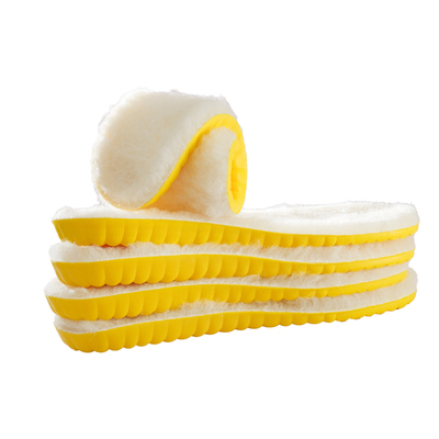 OLDORDER保暖男女加绒加厚吸汗透气防臭软底舒适不冻脚棉鞋垫冬季