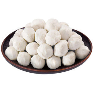 手工鱼丸湖北黄石鱼丸子鱼圆火锅丸子食材新鲜鱼肉丸子淡水鱼丸