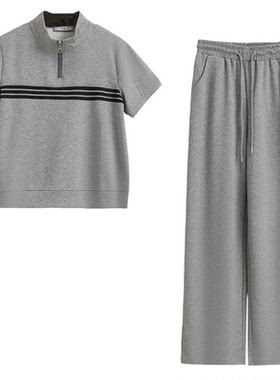 初夏巨好看的运动套装女2026韩系