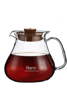 hero英雄可加热耐高温手冲咖啡壶