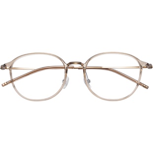 轻如羽毛！右店韩国羽钛超级轻无感防过敏TR90大脸显瘦近视眼镜架