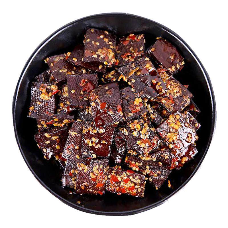 湖南特产平江香辣豆干柴火