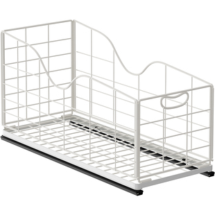 御仕家调料极窄拉篮收纳架子橱柜内厨房窄柜深柜抽屉抽拉式置物架